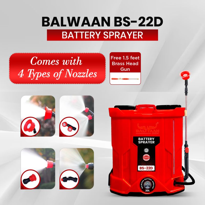 Balwaan Krishi BS-22D Battery for Backpack Sprayer - Image 5