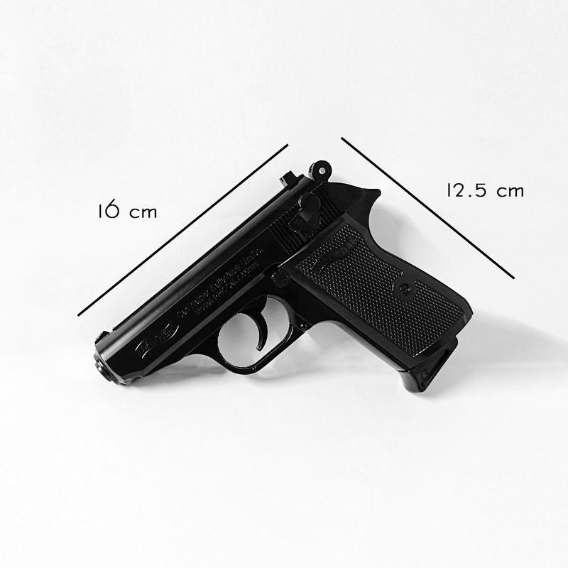 MountWolf 508 Black Metal Pistol Lighter - Image 6