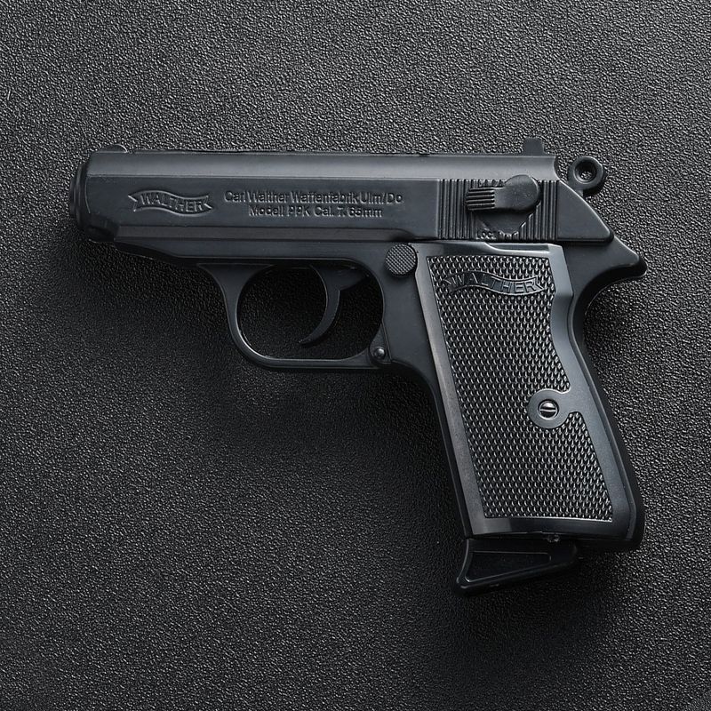 MountWolf 508 Black Metal Pistol Lighter - Image 2