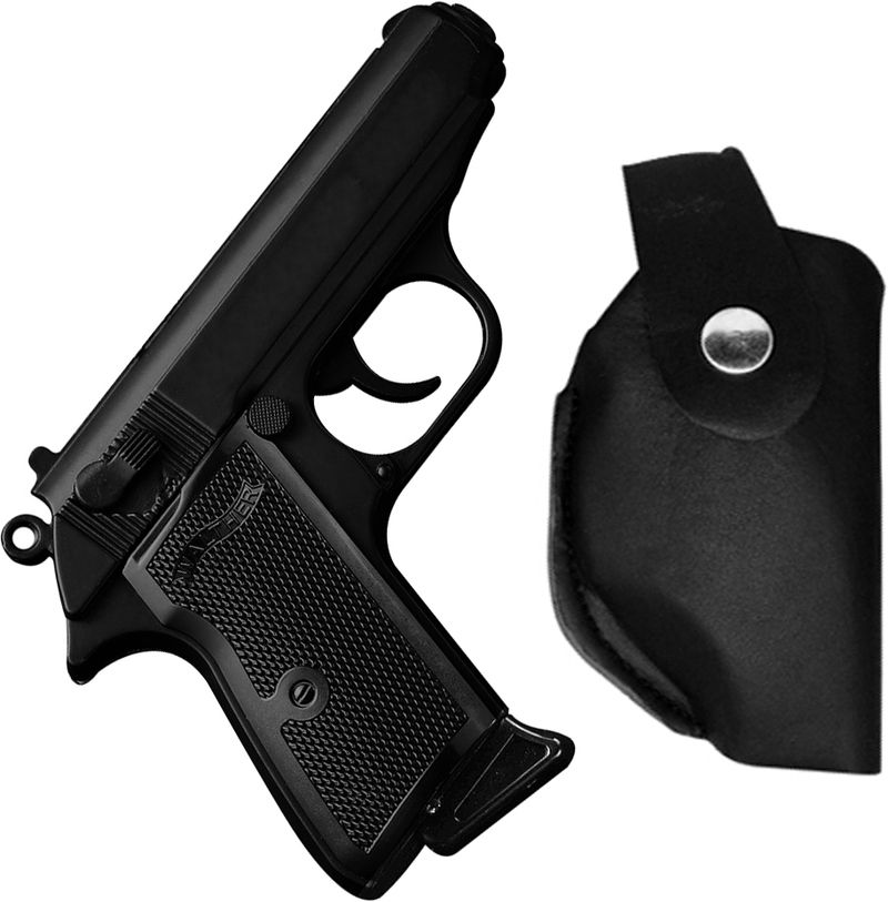 MountWolf 508 Black Metal Pistol Lighter - Image 3