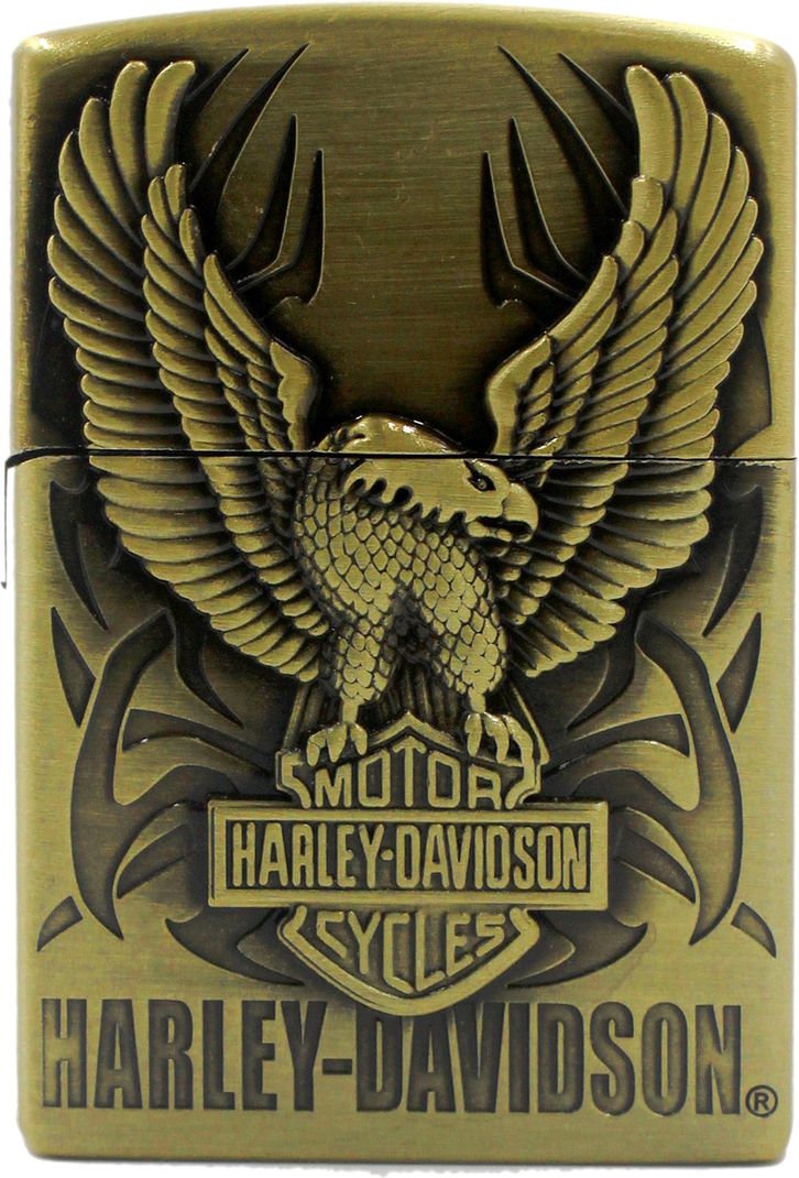 VIOVI Gold Harley Davidson Refillable Zippo - Image 6