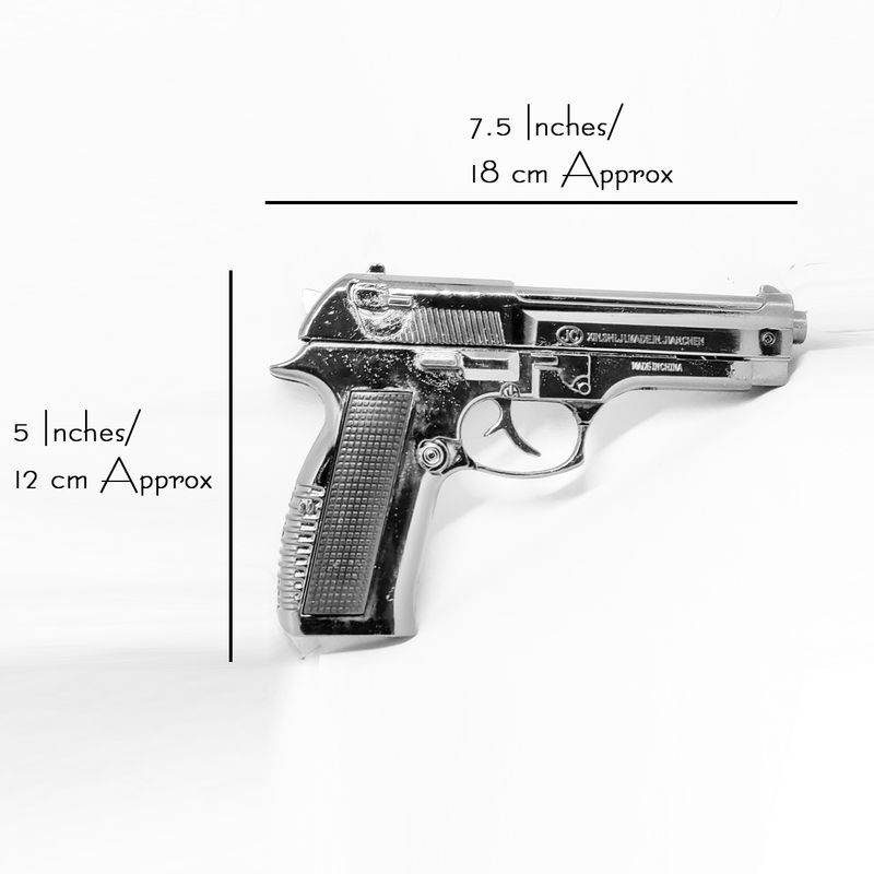 ZHut Windproof Gun Shape Lighter with Holster - Image 5