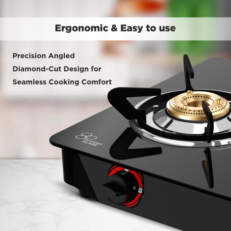 Butterfly Rapid 3B Glass Manual Gas Stove - Image 3