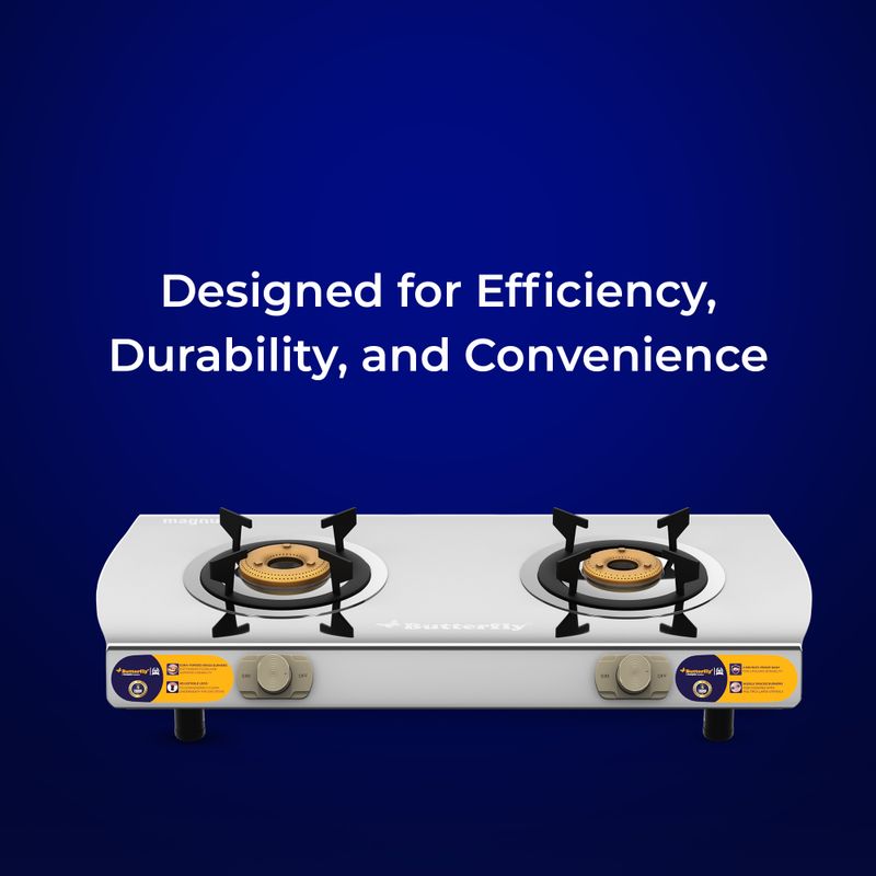 Butterfly 2 Burner Manual Gas Stove - Image 4