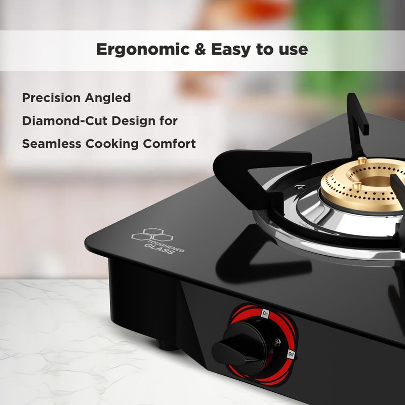 Butterfly Rapid Glass Manual Gas Stove (2 Burners) - Image 3