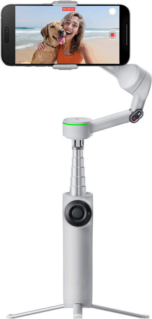 Insta360 Flow 2 Pro Stone Grey 3 Axis Gimbal for Mobile 130-300GM