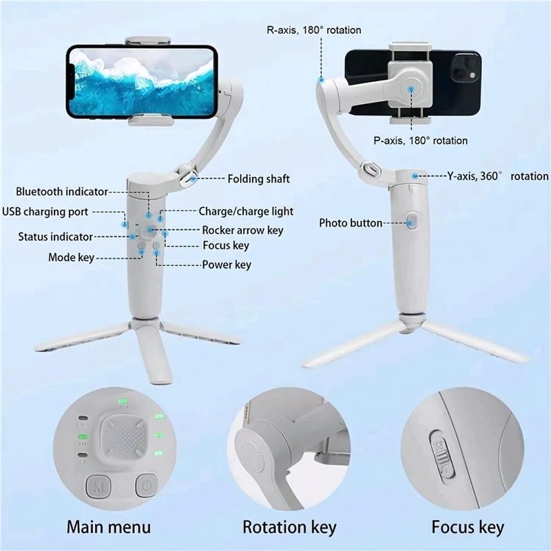 KAVANA M1 Phone Gimbal Stabilizer - Image 4