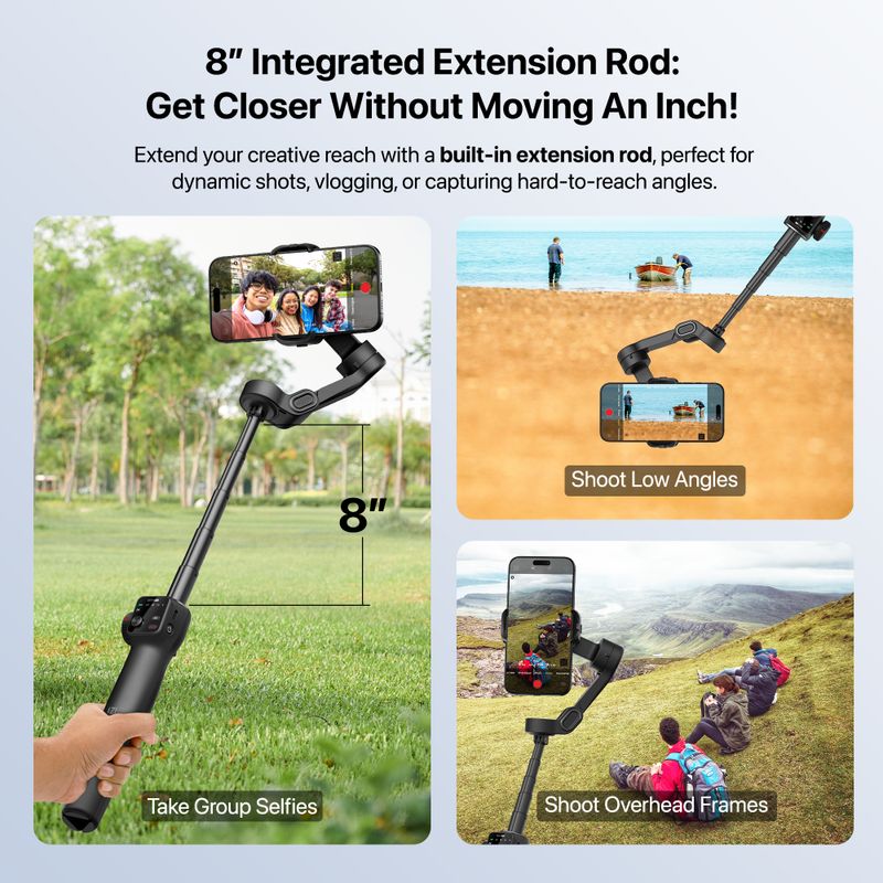IZI GO-X PRO Foldable Gimbal for Smartphones - Image 3