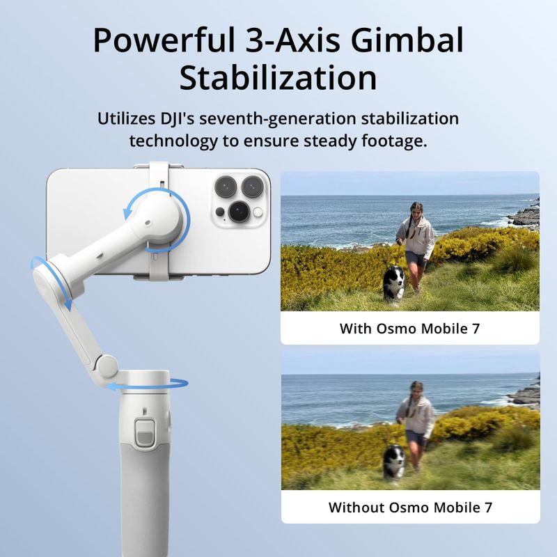 DJI Osmo Mobile 7 3 Axis Gimbal for Mobile - Image 3