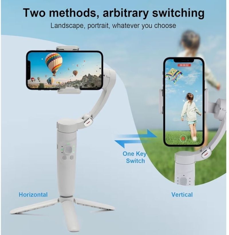 VFW M1 3 Axis Gimbal for Camera, Mobile (up to 1 kg) - Image 5