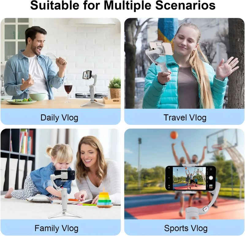 VELOHITA M1 3-Axis Gimbal Handheld 5kg - Image 4