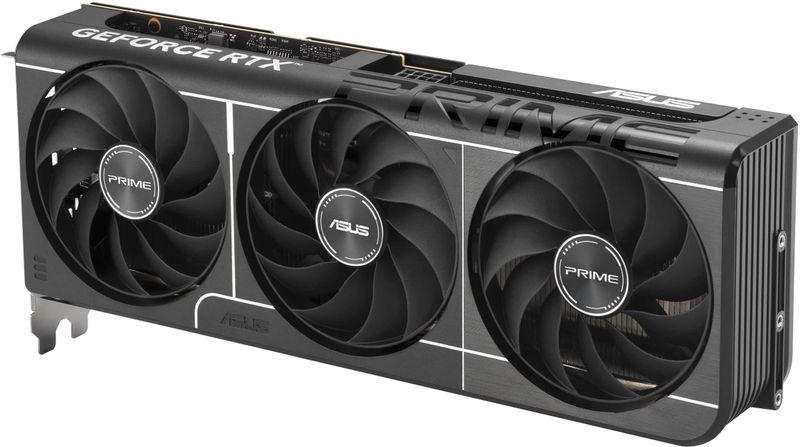 ASUS PRIME-RTX5060TI-O16G GDDR7 16 GB NVIDIA Chipset 128 bit 2617 MHz Graphics Card (Black)