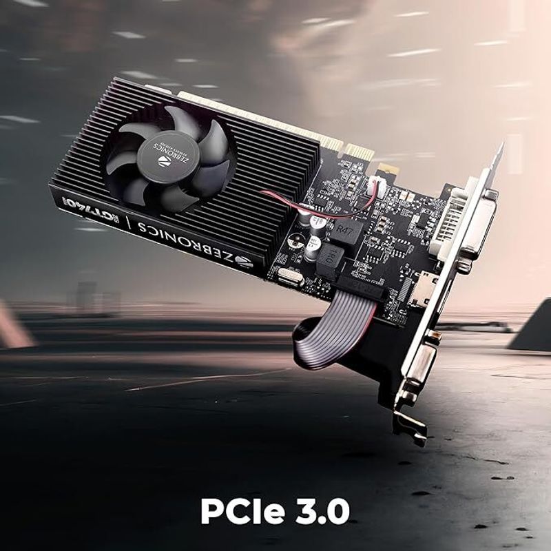 ZEBRONICS Zebronic GT740-4GD3 4GB Graphics Card - Image 5