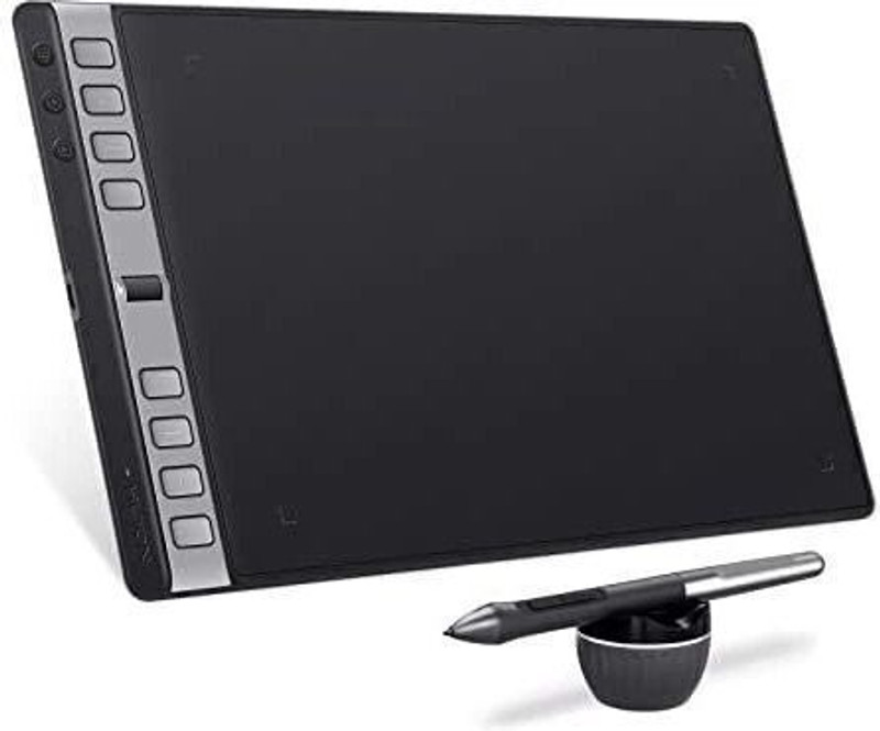 huion inspiroy 2l 10x6 drawing tablet battery free stylus 10 5 x 6 56 inch graphics tablet connectivity usb