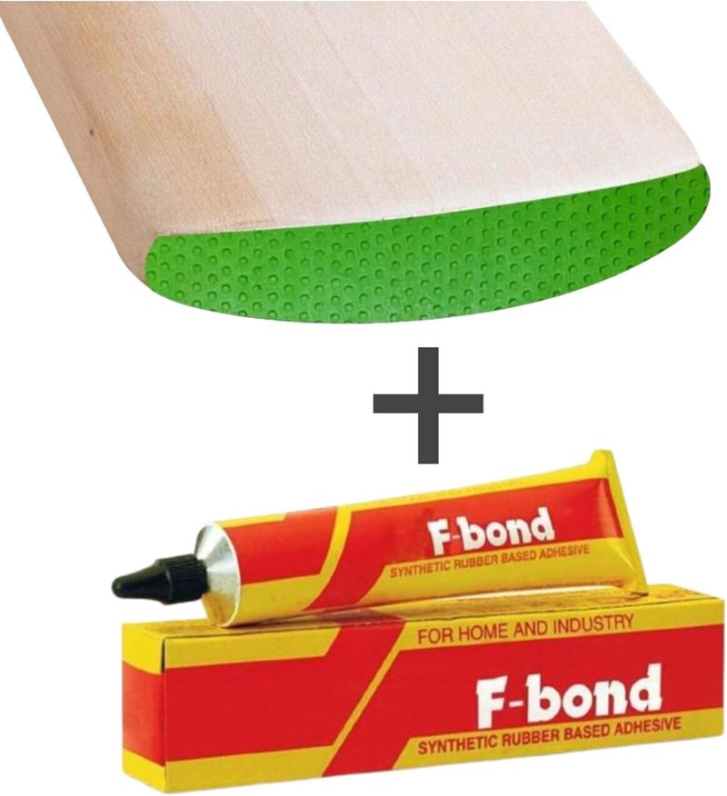 RaiGen 6 Cricket Bat Toe Guard with Adhesive 2 Sandpaper & 2 Full Fiberglass Tape Sheet Cricket Guard Combo (Black, Blue, Green, Grey, Orange, Red, White, Yellow) - Image 6