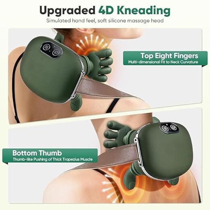 NAYLAXIMPEX Heated Shoulder & Neck Massager - Image 6
