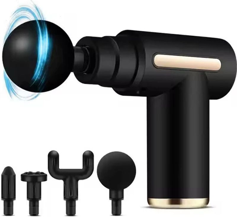 RjGuru Gun Massager 4 Massage Heads - Image 2