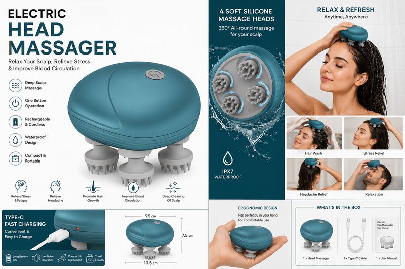 MBUYS MALL Electric Hand Massager - Image 5