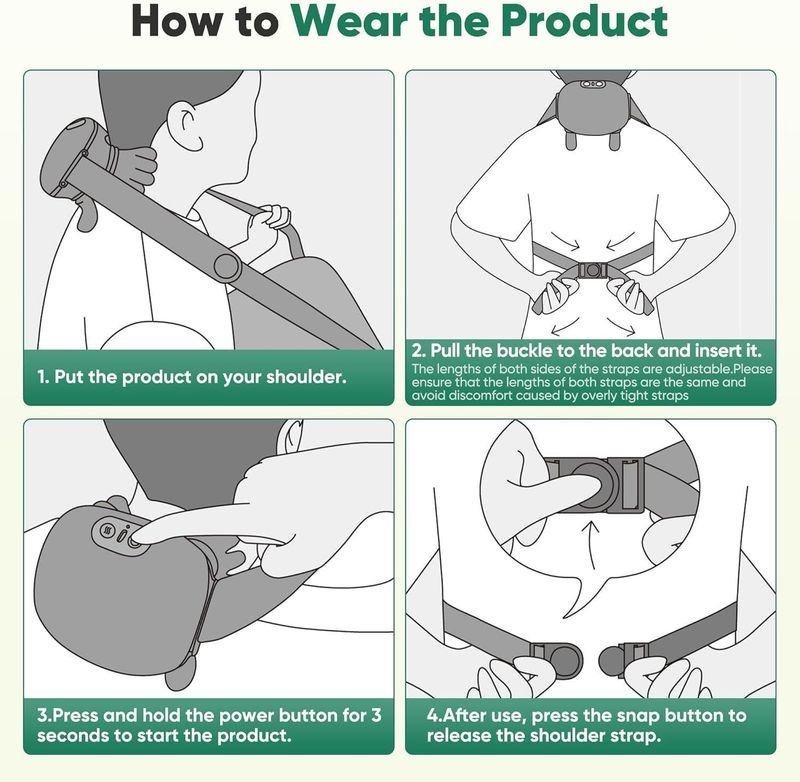 Hespa Portable Deep Tissue Neck Back Massager - Image 6