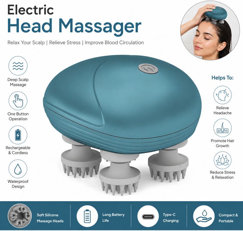 MBUYS MALL Electric Hand Massager - Image 3