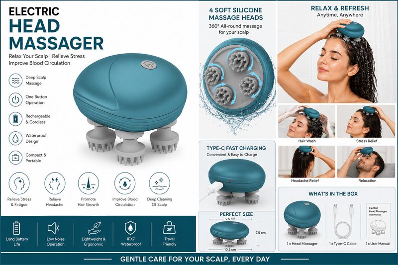MBUYS MALL Electric Hand Massager - Image 6