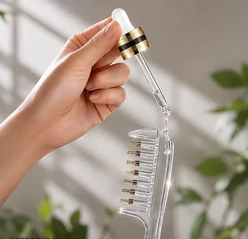 nityaveer Hair Oil Applicator Comb - Image 3