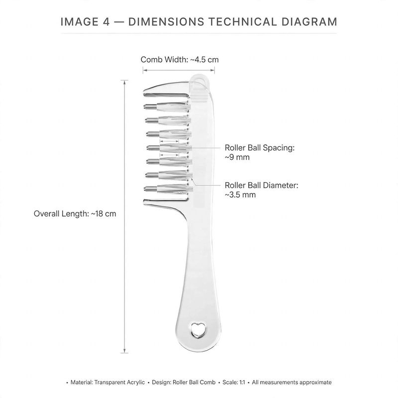 nityaveer Hair Oil Applicator Comb - Image 6