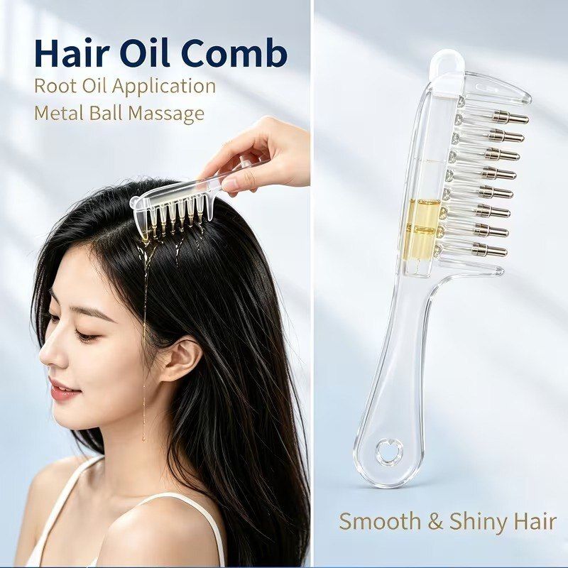 nityaveer Hair Oil Applicator Comb - Image 5