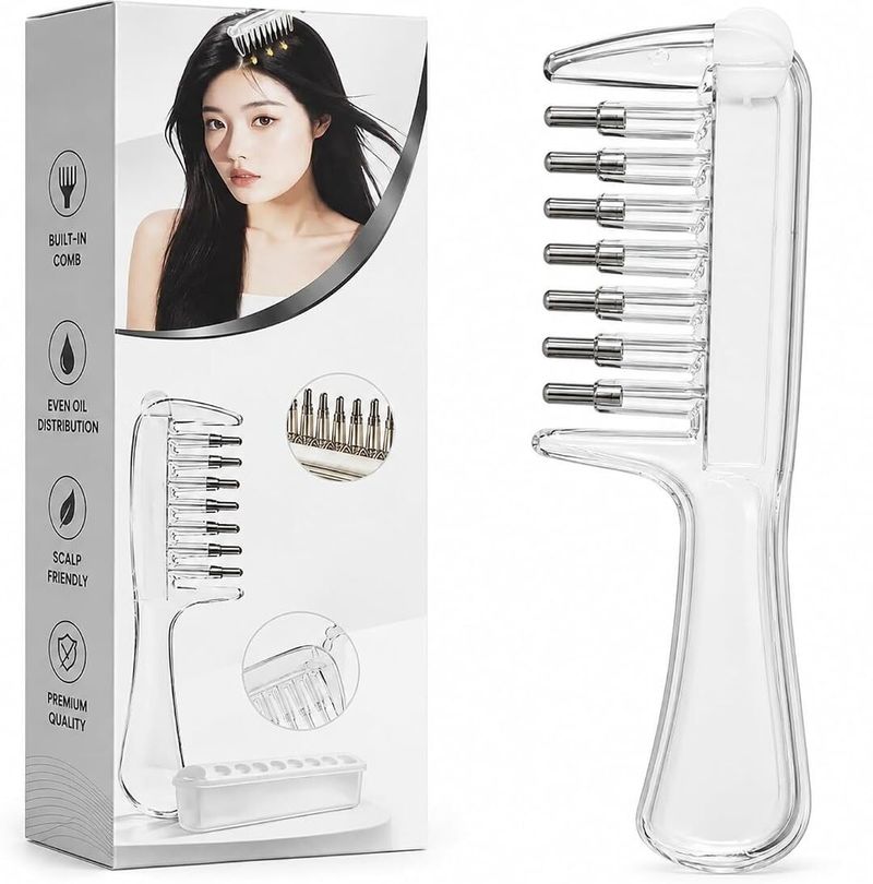 nityaveer Hair Oil Applicator Comb - Image 2