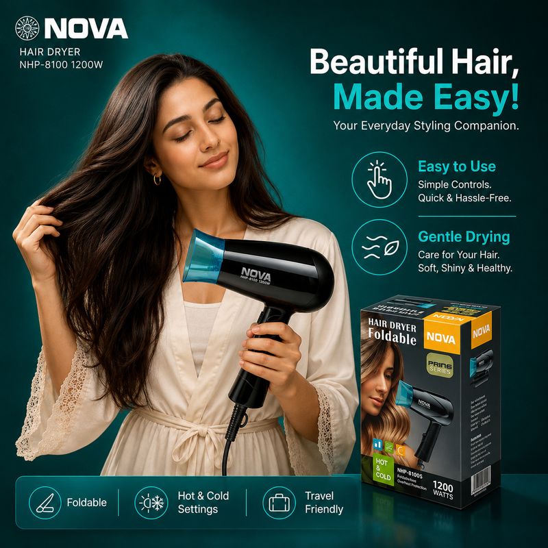 Nova NHP 8100/05 Hair Dryer - Image 5