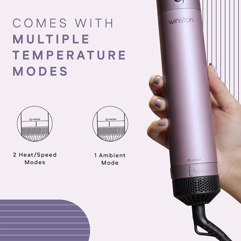 Winston 6 in 1 Volumizer Hot Air Blow Brush & Dryer - Image 6