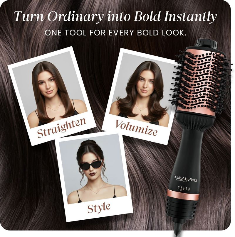 URBANYOG MakeMeeBold Hot Air Brush for Women - Image 3
