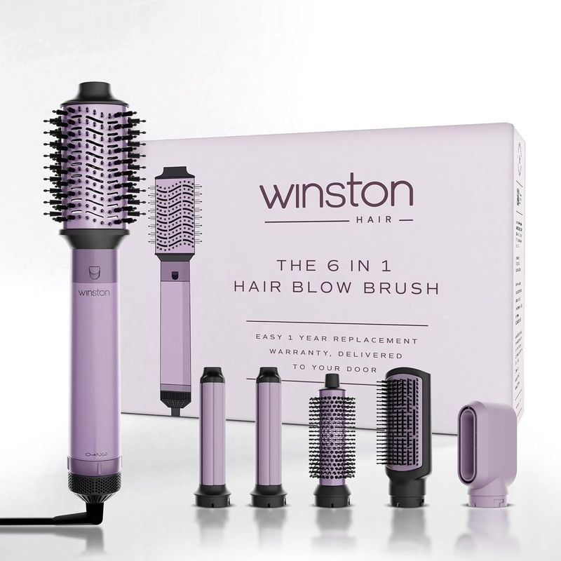 Winston 6 in 1 Volumizer Hot Air Blow Brush & Dryer - Image 2