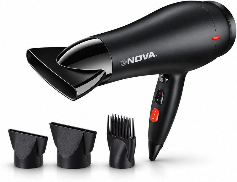 NOVA NHP 8215 Hair Dryer 1800 W, Black
