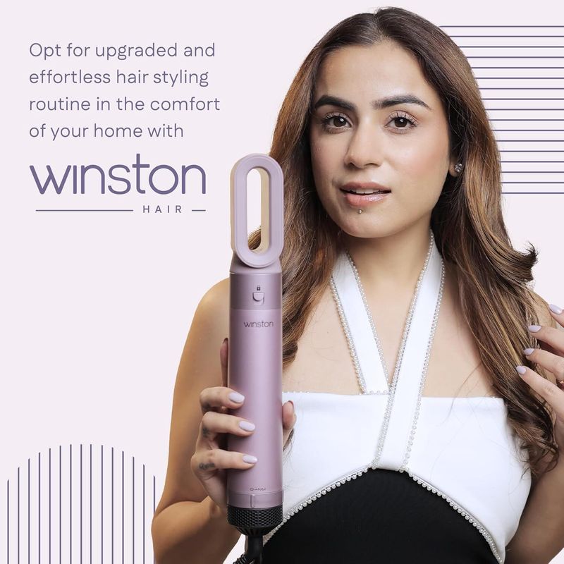 Winston 6 in 1 Volumizer Hot Air Blow Brush & Dryer - Image 4