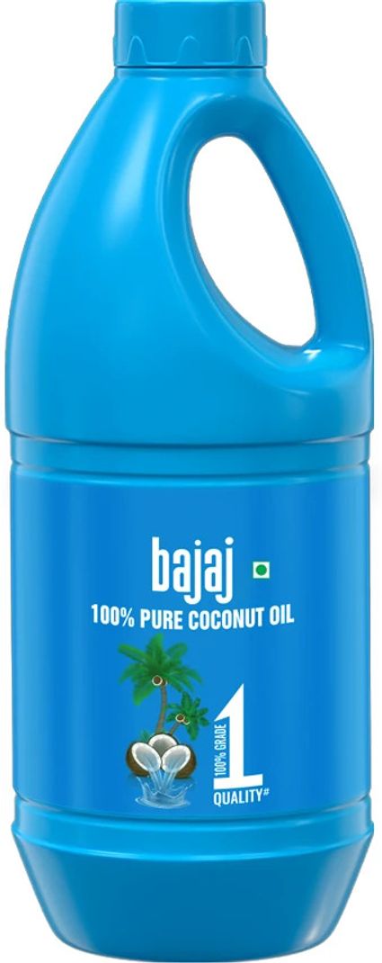 BAJAJ 100% Pure Coconut Oil 1 litre | Made with Premium Grade 1 Quality Coconuts à¦à§à¦²à§à¦° তà§à¦² - Image 3
