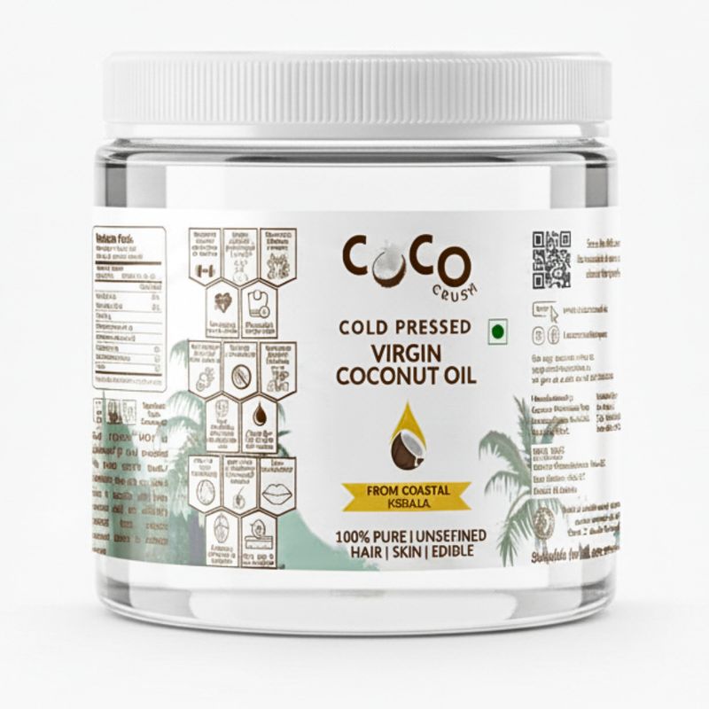 Coco Crush Virgin Coconut Oil 200ml - Image 2