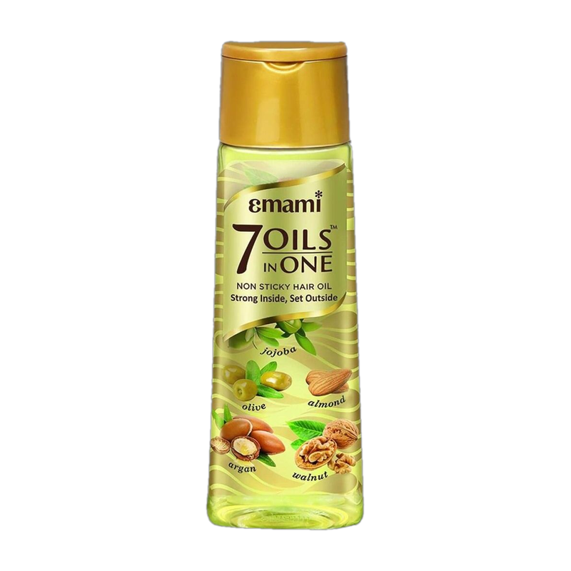EMAMI 7 Oils In One Hair Oil Makes Hair 20X Stronger And Manageable. Hair Oil (Bheshoj tel)