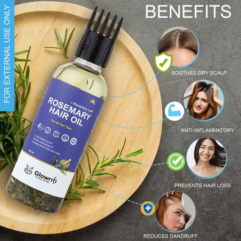Glowriti Rosemary Oil for Hair Growth - Image 5