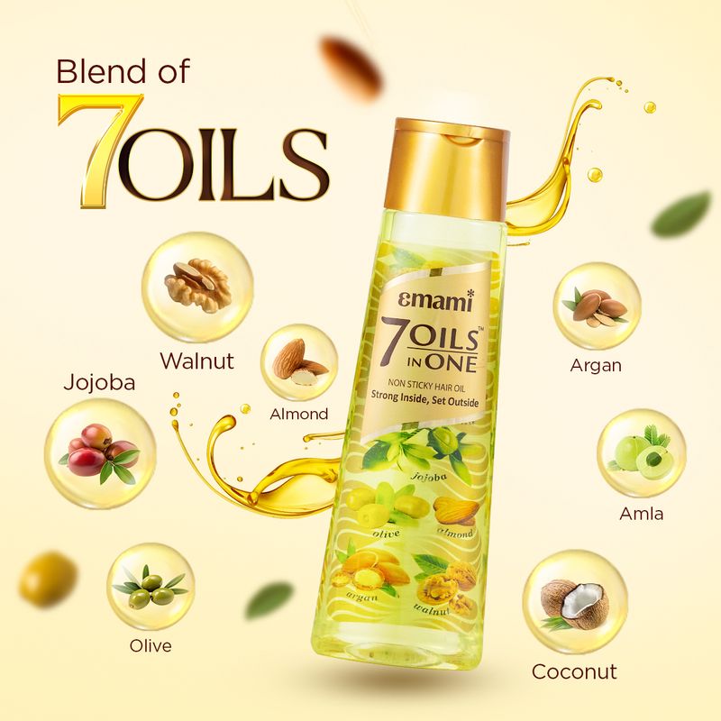 EMAMI 7 Oils In One 500ml - Pack of 2 Pack of 2 · 500 ml (1 L total) - Image 4