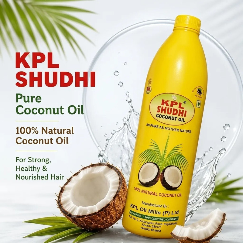 KPL Shudhi Coconut Hair Oil 1 L