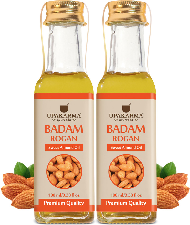 UPAKARMA Pure Cold Pressed Sweet Almond Oil Hair Oil