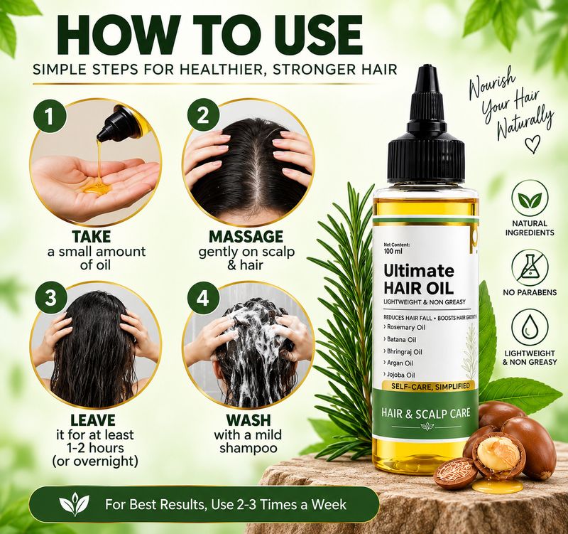 Hairlusy Ultimate Hair Growth Oil - Image 5