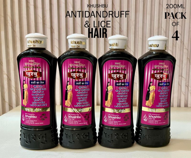 Khushbu Anti Dandruff & Lice Hair Oil 600g - Image 2