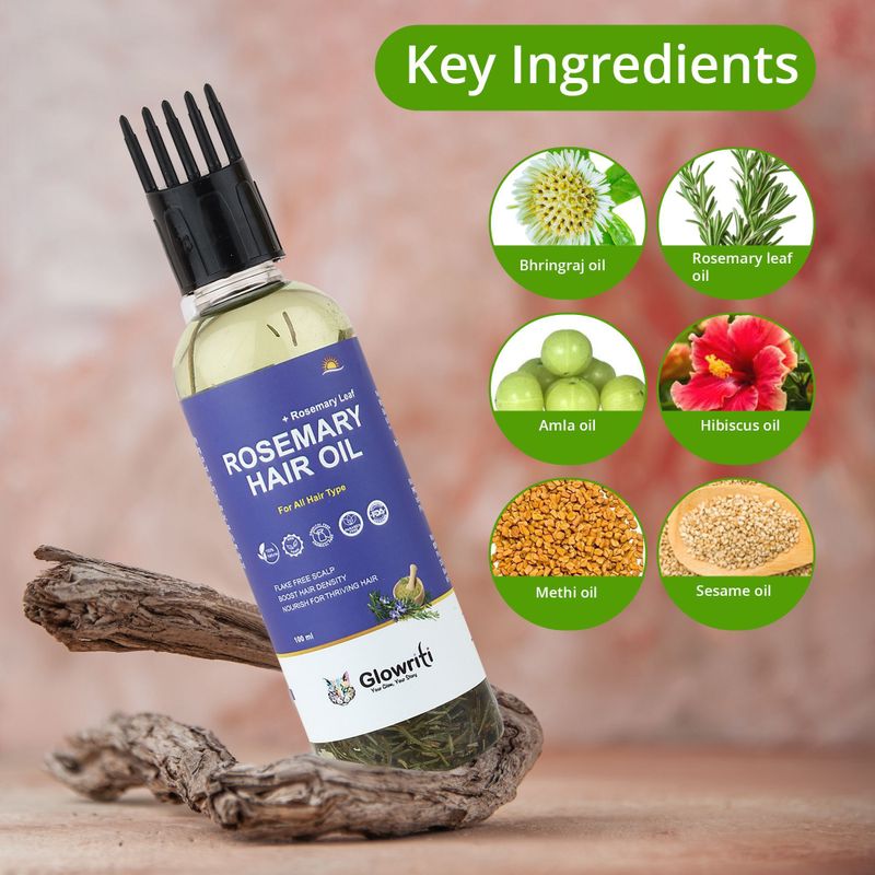 Glowriti Rosemary Oil for Hair Growth - Image 4