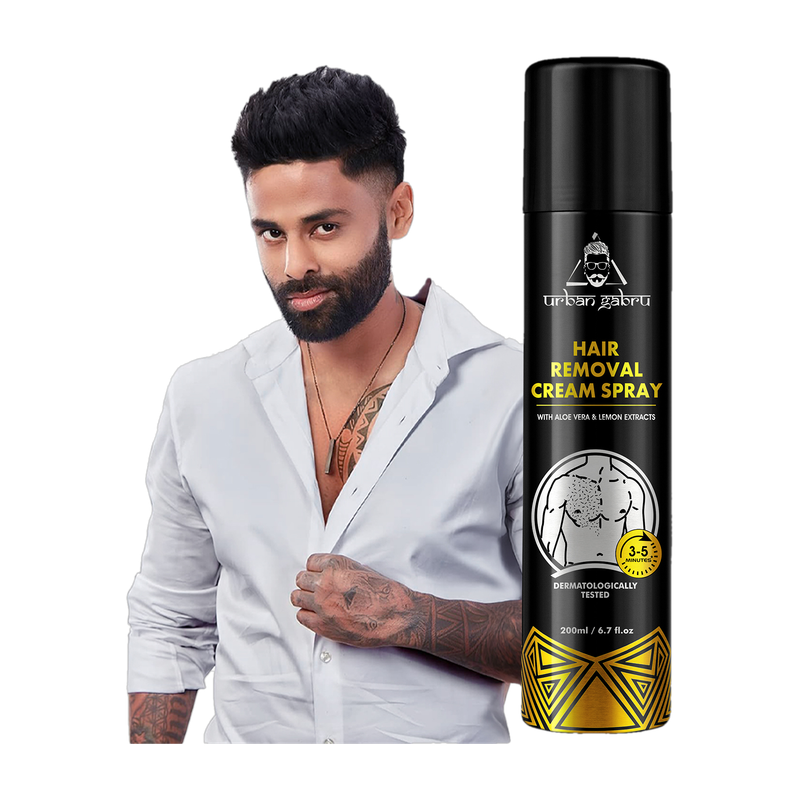 urbangabru Hair Removal Cream for Men Spray (200 ml) - Image 2