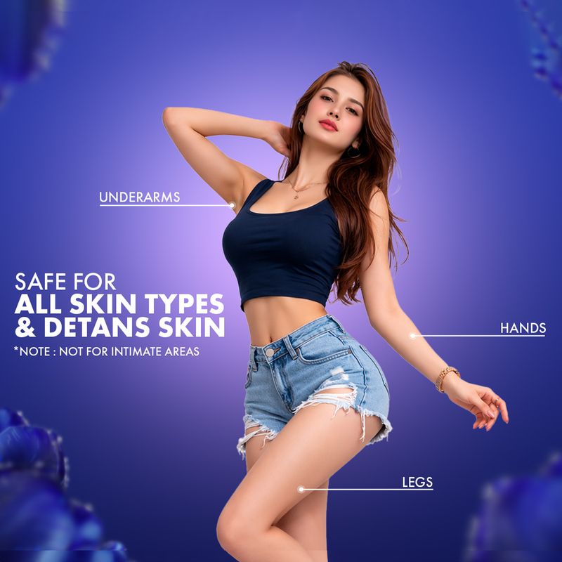 URBANYOG Hair Removal Cream Spray for Women (200 ml) - Image 6
