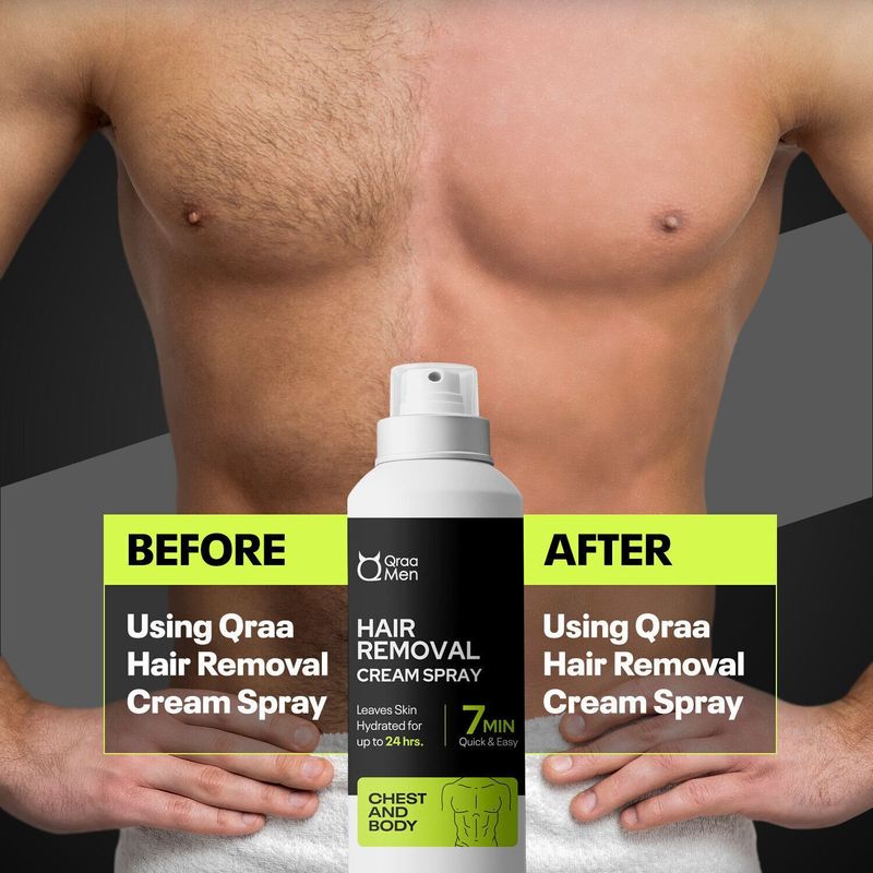 Qraa Men Hair Removal Cream Spray - Image 4