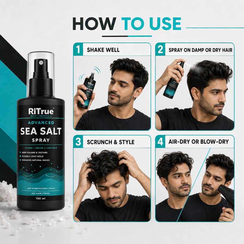 RiTrue Sea Salt Spray 150ml - Image 5