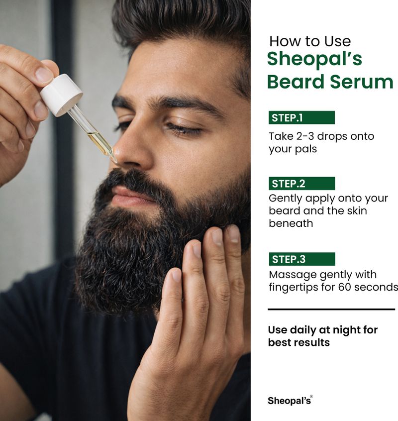 Sheopals Beard Growth Serum 35ml - Image 5